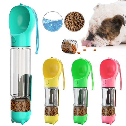 3-1 Pet Water Bottle Food Feeder